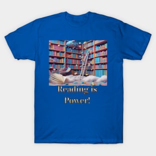 Reading is power T-Shirt